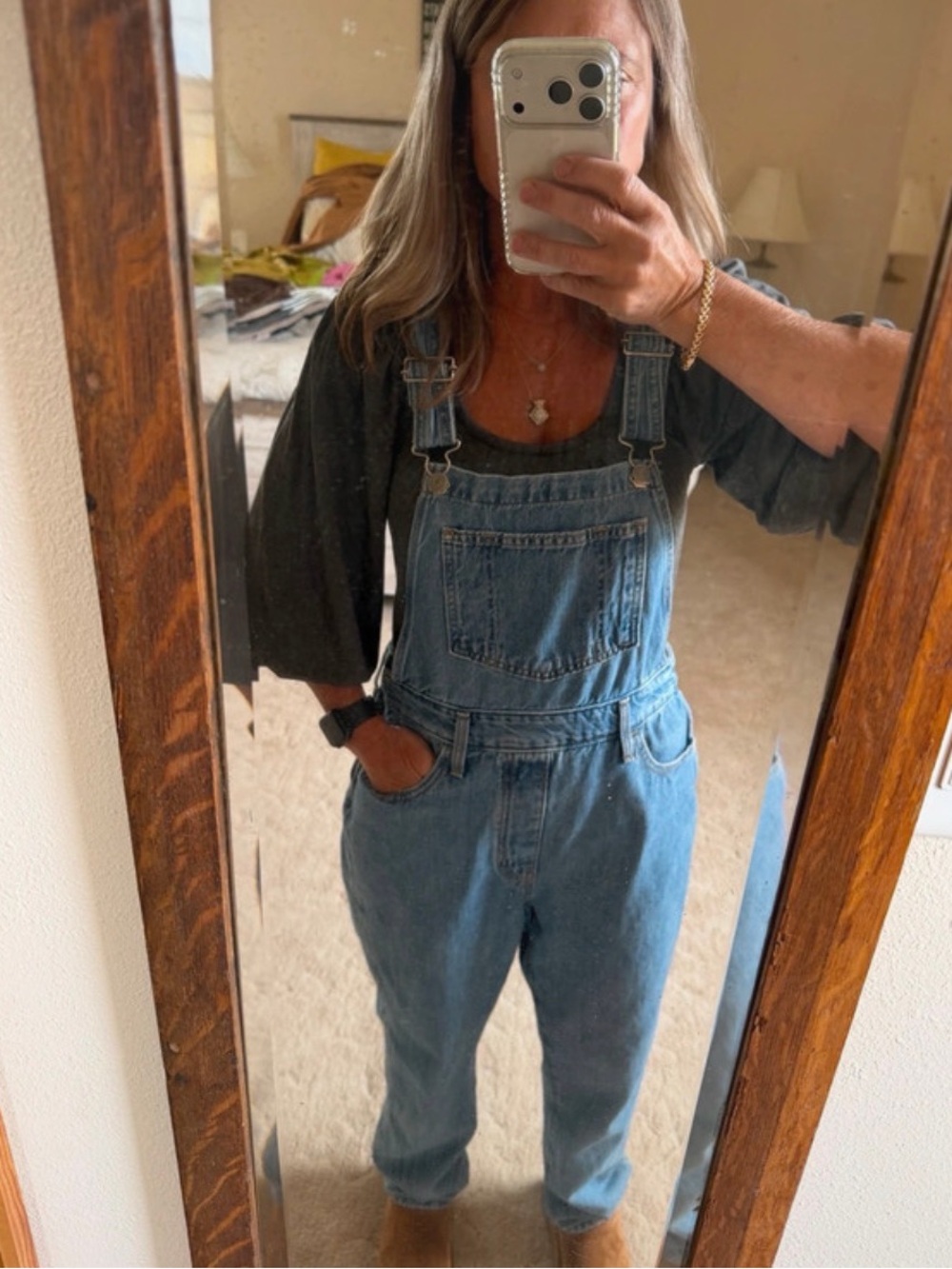 Levi's Light Blue Denim Women's Overalls